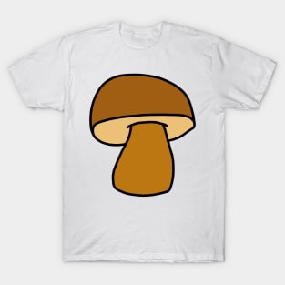 Porcini Mushroom Pattern T-Shirt